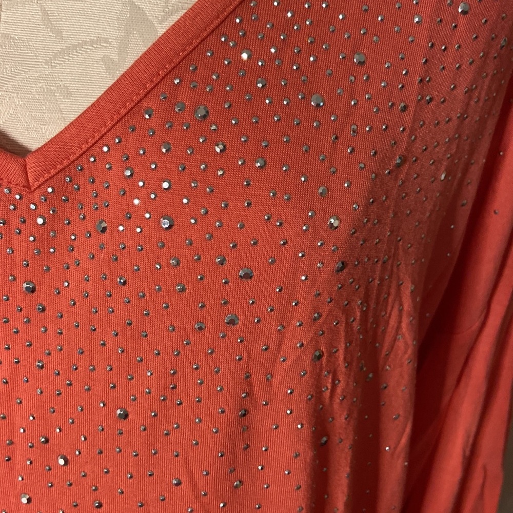 Design History 3/4 sleeve top. Size XL - Picture 2 of 6